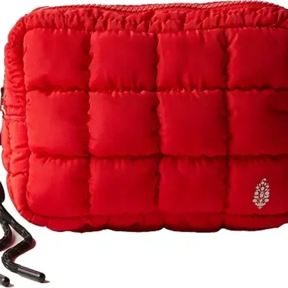 FP Movement by Free People Quilted Mini Case Winterberry Red NWT